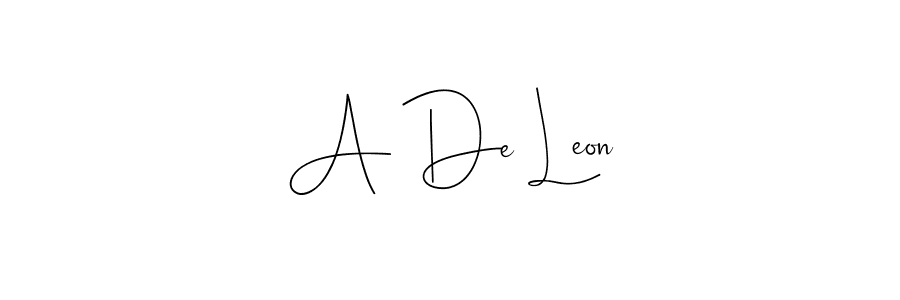 Make a short A De Leon signature style. Manage your documents anywhere anytime using Andilay-7BmLP. Create and add eSignatures, submit forms, share and send files easily. A De Leon signature style 4 images and pictures png