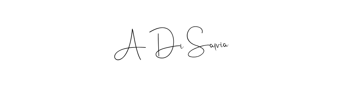 Design your own signature with our free online signature maker. With this signature software, you can create a handwritten (Andilay-7BmLP) signature for name A Di Salvia. A Di Salvia signature style 4 images and pictures png