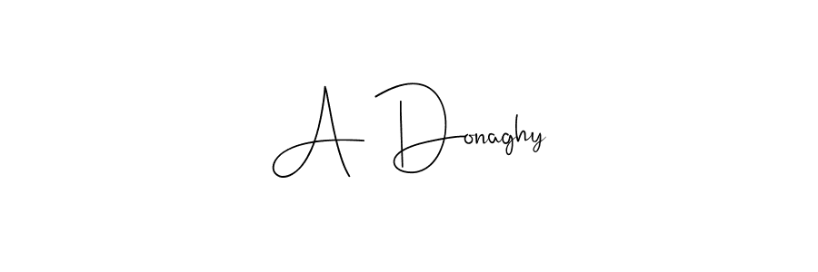 Make a beautiful signature design for name A Donaghy. Use this online signature maker to create a handwritten signature for free. A Donaghy signature style 4 images and pictures png