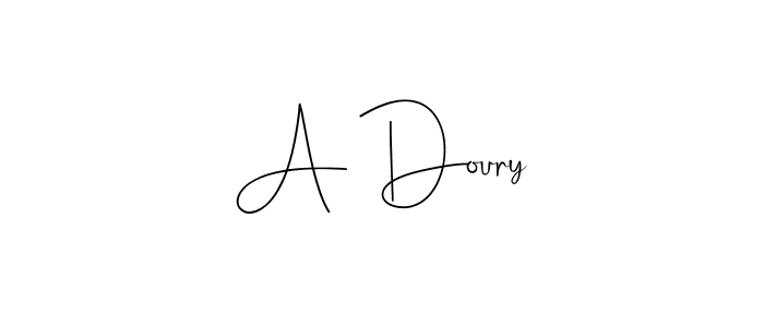 Make a beautiful signature design for name A Doury. Use this online signature maker to create a handwritten signature for free. A Doury signature style 4 images and pictures png