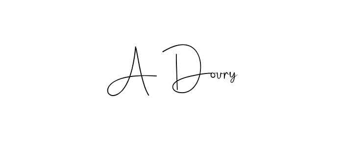 Use a signature maker to create a handwritten signature online. With this signature software, you can design (Andilay-7BmLP) your own signature for name A Doury. A Doury signature style 4 images and pictures png