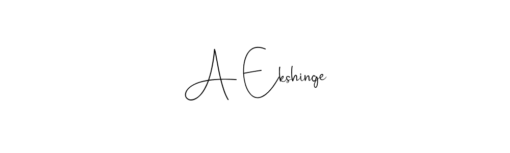 You can use this online signature creator to create a handwritten signature for the name A Ekshinge. This is the best online autograph maker. A Ekshinge signature style 4 images and pictures png