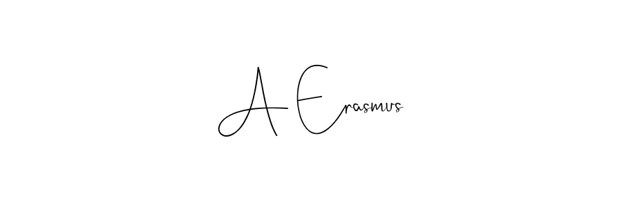 Also we have A Erasmus name is the best signature style. Create professional handwritten signature collection using Andilay-7BmLP autograph style. A Erasmus signature style 4 images and pictures png