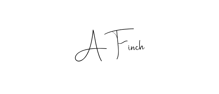 Make a beautiful signature design for name A Finch. With this signature (Andilay-7BmLP) style, you can create a handwritten signature for free. A Finch signature style 4 images and pictures png