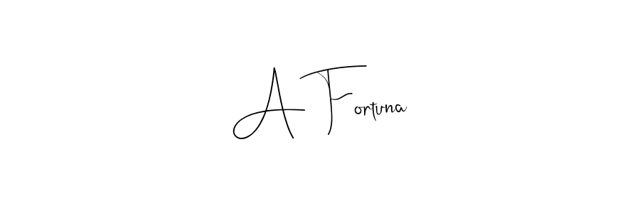 This is the best signature style for the A Fortuna name. Also you like these signature font (Andilay-7BmLP). Mix name signature. A Fortuna signature style 4 images and pictures png