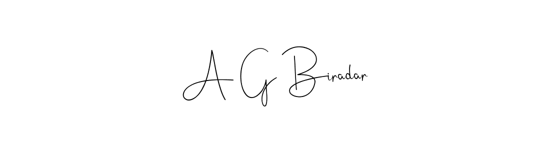 Make a beautiful signature design for name A G Biradar. Use this online signature maker to create a handwritten signature for free. A G Biradar signature style 4 images and pictures png