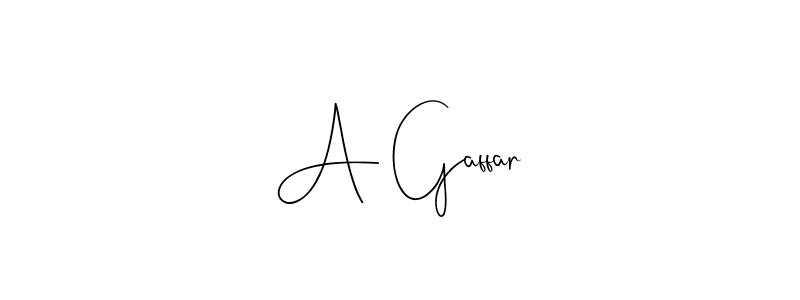 Use a signature maker to create a handwritten signature online. With this signature software, you can design (Andilay-7BmLP) your own signature for name A Gaffar. A Gaffar signature style 4 images and pictures png