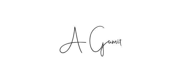 How to make A Gamit name signature. Use Andilay-7BmLP style for creating short signs online. This is the latest handwritten sign. A Gamit signature style 4 images and pictures png