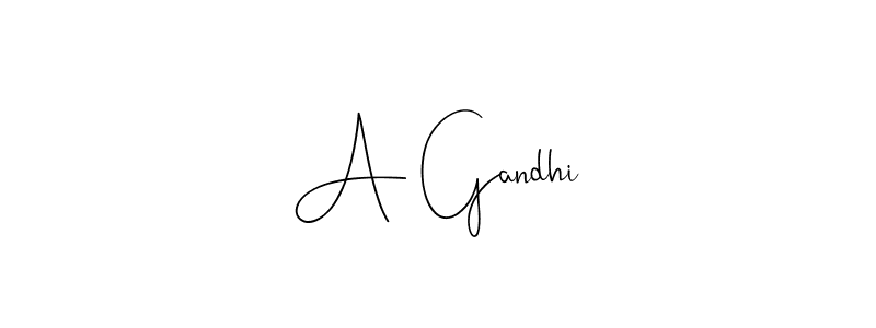 Once you've used our free online signature maker to create your best signature Andilay-7BmLP style, it's time to enjoy all of the benefits that A Gandhi name signing documents. A Gandhi signature style 4 images and pictures png