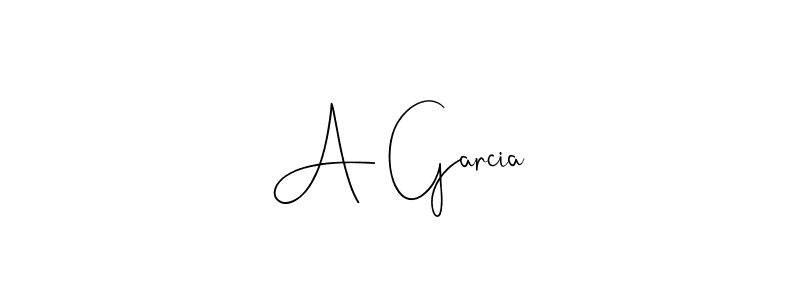 How to Draw A Garcia signature style? Andilay-7BmLP is a latest design signature styles for name A Garcia. A Garcia signature style 4 images and pictures png