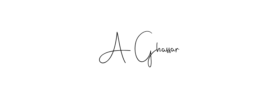 A Ghaffar stylish signature style. Best Handwritten Sign (Andilay-7BmLP) for my name. Handwritten Signature Collection Ideas for my name A Ghaffar. A Ghaffar signature style 4 images and pictures png