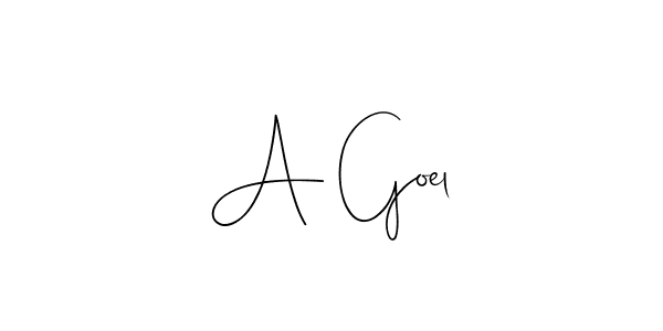 Here are the top 10 professional signature styles for the name A Goel. These are the best autograph styles you can use for your name. A Goel signature style 4 images and pictures png