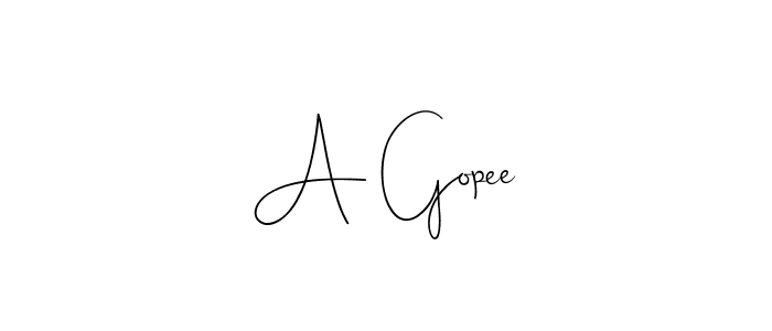 Once you've used our free online signature maker to create your best signature Andilay-7BmLP style, it's time to enjoy all of the benefits that A Gopee name signing documents. A Gopee signature style 4 images and pictures png