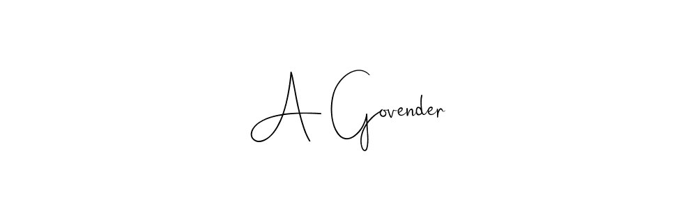 Use a signature maker to create a handwritten signature online. With this signature software, you can design (Andilay-7BmLP) your own signature for name A Govender. A Govender signature style 4 images and pictures png