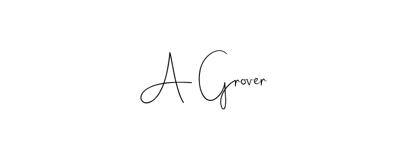 This is the best signature style for the A Grover name. Also you like these signature font (Andilay-7BmLP). Mix name signature. A Grover signature style 4 images and pictures png