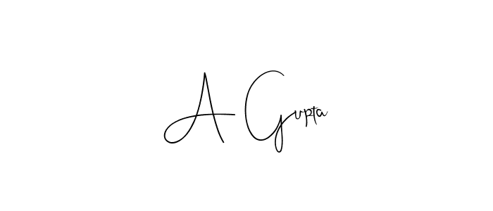 Once you've used our free online signature maker to create your best signature Andilay-7BmLP style, it's time to enjoy all of the benefits that A Gupta name signing documents. A Gupta signature style 4 images and pictures png