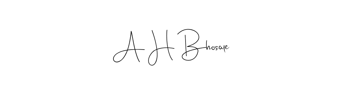 Best and Professional Signature Style for A H Bhosale. Andilay-7BmLP Best Signature Style Collection. A H Bhosale signature style 4 images and pictures png