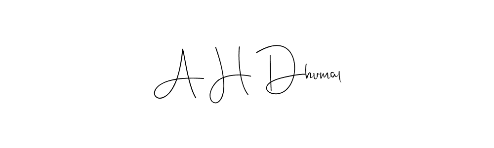 See photos of A H Dhumal official signature by Spectra . Check more albums & portfolios. Read reviews & check more about Andilay-7BmLP font. A H Dhumal signature style 4 images and pictures png