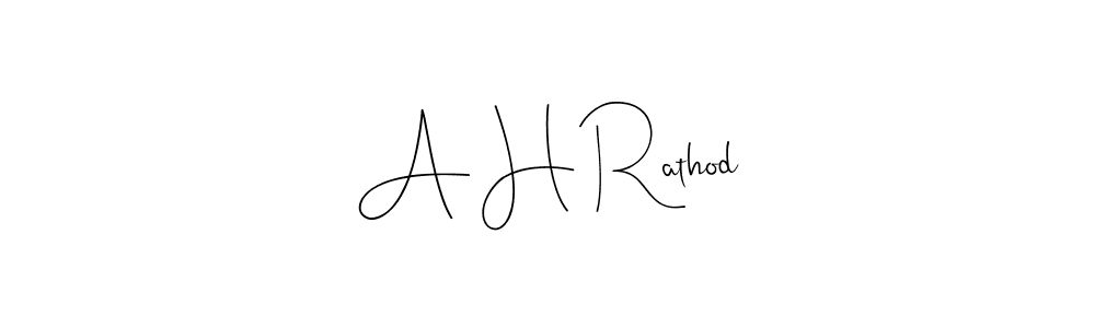 How to Draw A H Rathod signature style? Andilay-7BmLP is a latest design signature styles for name A H Rathod. A H Rathod signature style 4 images and pictures png