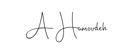 Best and Professional Signature Style for A Hamoudeh. Andilay-7BmLP Best Signature Style Collection. A Hamoudeh signature style 4 images and pictures png