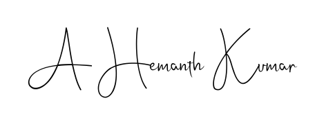 Andilay-7BmLP is a professional signature style that is perfect for those who want to add a touch of class to their signature. Get A Hemanth Kumar name fancy signature for free. A Hemanth Kumar signature style 4 images and pictures png