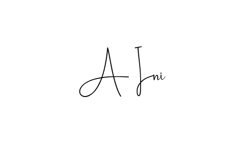 Design your own signature with our free online signature maker. With this signature software, you can create a handwritten (Andilay-7BmLP) signature for name A Ini. A Ini signature style 4 images and pictures png