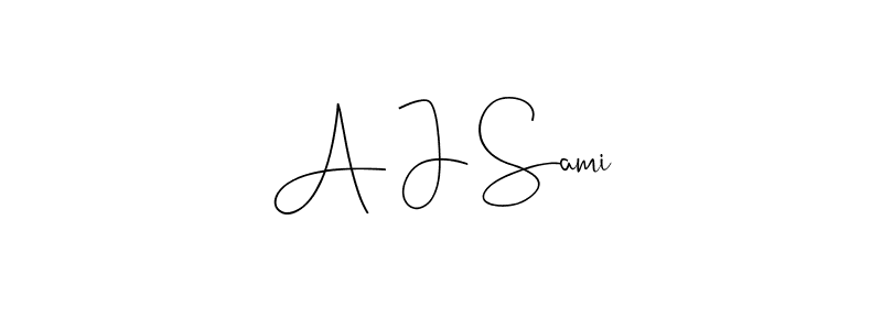 Once you've used our free online signature maker to create your best signature Andilay-7BmLP style, it's time to enjoy all of the benefits that A J Sami name signing documents. A J Sami signature style 4 images and pictures png