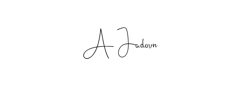 Make a short A Jadoun signature style. Manage your documents anywhere anytime using Andilay-7BmLP. Create and add eSignatures, submit forms, share and send files easily. A Jadoun signature style 4 images and pictures png