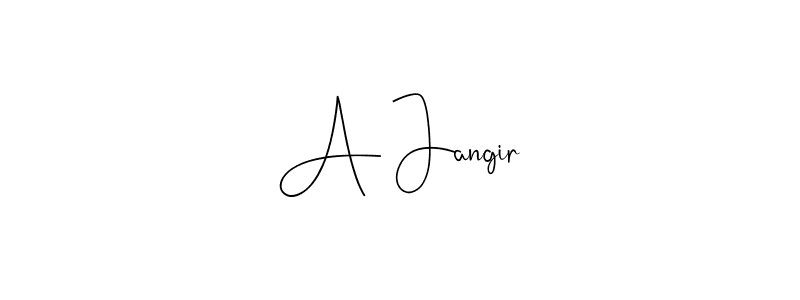 Also You can easily find your signature by using the search form. We will create A Jangir name handwritten signature images for you free of cost using Andilay-7BmLP sign style. A Jangir signature style 4 images and pictures png