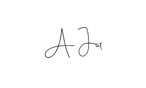 The best way (Andilay-7BmLP) to make a short signature is to pick only two or three words in your name. The name A Jat include a total of six letters. For converting this name. A Jat signature style 4 images and pictures png