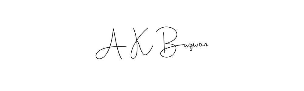 This is the best signature style for the A K Bagwan name. Also you like these signature font (Andilay-7BmLP). Mix name signature. A K Bagwan signature style 4 images and pictures png