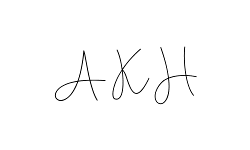 Andilay-7BmLP is a professional signature style that is perfect for those who want to add a touch of class to their signature. It is also a great choice for those who want to make their signature more unique. Get A K H name to fancy signature for free. A K H signature style 4 images and pictures png
