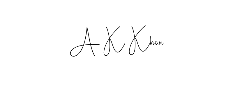Use a signature maker to create a handwritten signature online. With this signature software, you can design (Andilay-7BmLP) your own signature for name A K Khan. A K Khan signature style 4 images and pictures png