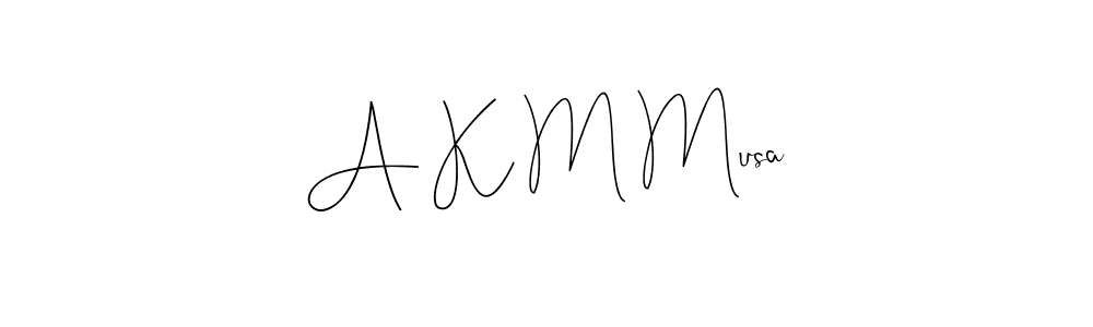 This is the best signature style for the A K M Musa name. Also you like these signature font (Andilay-7BmLP). Mix name signature. A K M Musa signature style 4 images and pictures png