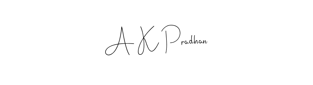 This is the best signature style for the A K Pradhan name. Also you like these signature font (Andilay-7BmLP). Mix name signature. A K Pradhan signature style 4 images and pictures png