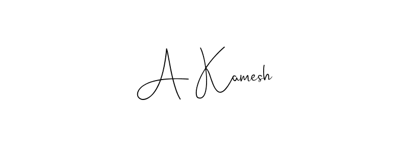 Here are the top 10 professional signature styles for the name A Kamesh. These are the best autograph styles you can use for your name. A Kamesh signature style 4 images and pictures png