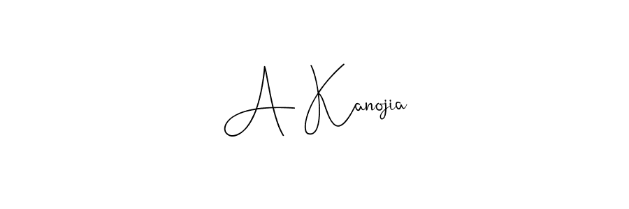 Andilay-7BmLP is a professional signature style that is perfect for those who want to add a touch of class to their signature. It is also a great choice for those who want to make their signature more unique. Get A Kanojia name to fancy signature for free. A Kanojia signature style 4 images and pictures png