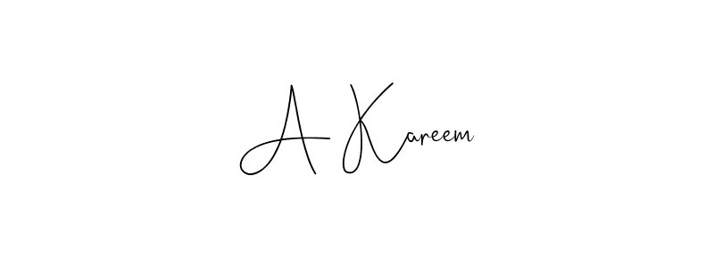 See photos of A Kareem official signature by Spectra . Check more albums & portfolios. Read reviews & check more about Andilay-7BmLP font. A Kareem signature style 4 images and pictures png