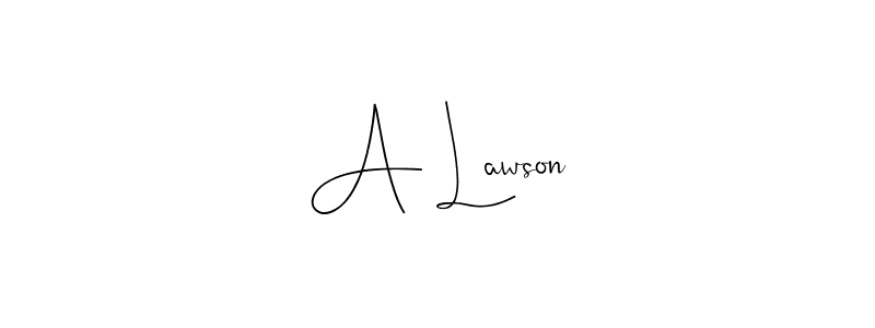 Here are the top 10 professional signature styles for the name A Lawson. These are the best autograph styles you can use for your name. A Lawson signature style 4 images and pictures png