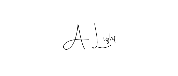 How to make A Light name signature. Use Andilay-7BmLP style for creating short signs online. This is the latest handwritten sign. A Light signature style 4 images and pictures png
