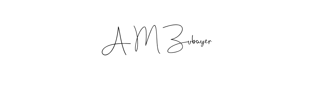 Similarly Andilay-7BmLP is the best handwritten signature design. Signature creator online .You can use it as an online autograph creator for name A M Zubayer. A M Zubayer signature style 4 images and pictures png