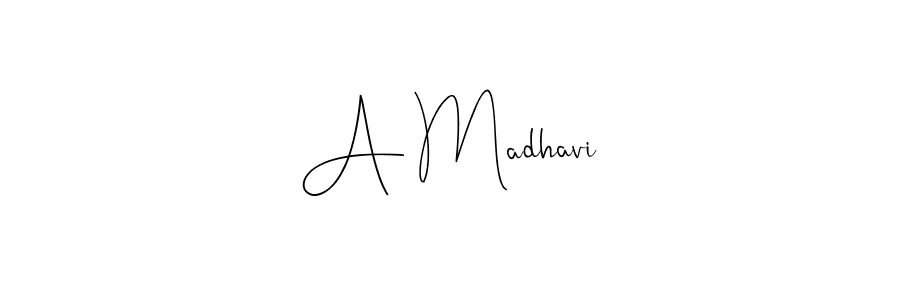 Once you've used our free online signature maker to create your best signature Andilay-7BmLP style, it's time to enjoy all of the benefits that A Madhavi name signing documents. A Madhavi signature style 4 images and pictures png