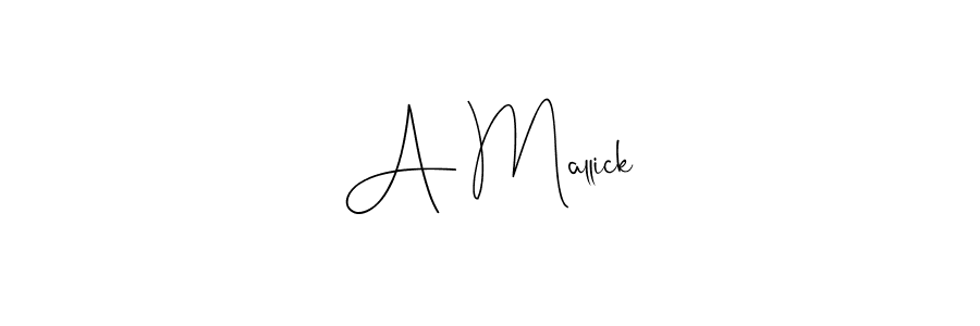 This is the best signature style for the A Mallick name. Also you like these signature font (Andilay-7BmLP). Mix name signature. A Mallick signature style 4 images and pictures png