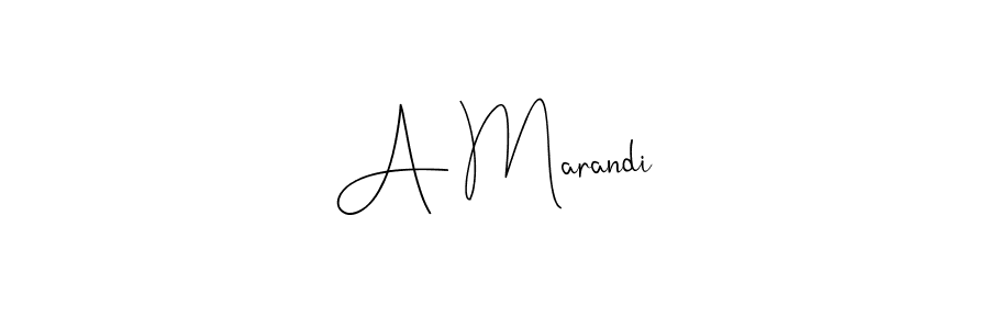 How to make A Marandi name signature. Use Andilay-7BmLP style for creating short signs online. This is the latest handwritten sign. A Marandi signature style 4 images and pictures png
