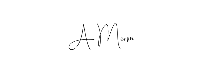 Design your own signature with our free online signature maker. With this signature software, you can create a handwritten (Andilay-7BmLP) signature for name A Merlin. A Merlin signature style 4 images and pictures png