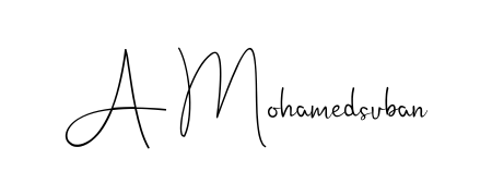 The Andilay-7BmLP signature style provides a bold statement for name A Mohamedsuban. Designed for business owners, executives, and leaders. A Mohamedsuban signature style 4 images and pictures png