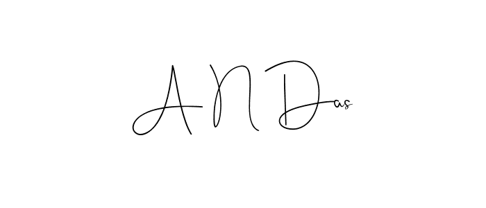 Make a beautiful signature design for name A N Das. Use this online signature maker to create a handwritten signature for free. A N Das signature style 4 images and pictures png