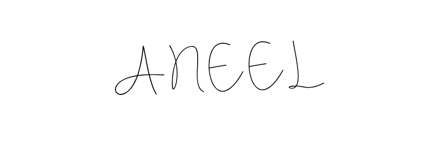 You should practise on your own different ways (Andilay-7BmLP) to write your name (A N E E L) in signature. don't let someone else do it for you. A N E E L signature style 4 images and pictures png