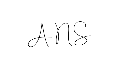 A N S stylish signature style. Best Handwritten Sign (Andilay-7BmLP) for my name. Handwritten Signature Collection Ideas for my name A N S. A N S signature style 4 images and pictures png