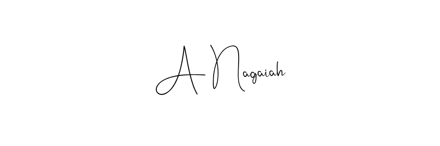 Also You can easily find your signature by using the search form. We will create A Nagaiah name handwritten signature images for you free of cost using Andilay-7BmLP sign style. A Nagaiah signature style 4 images and pictures png